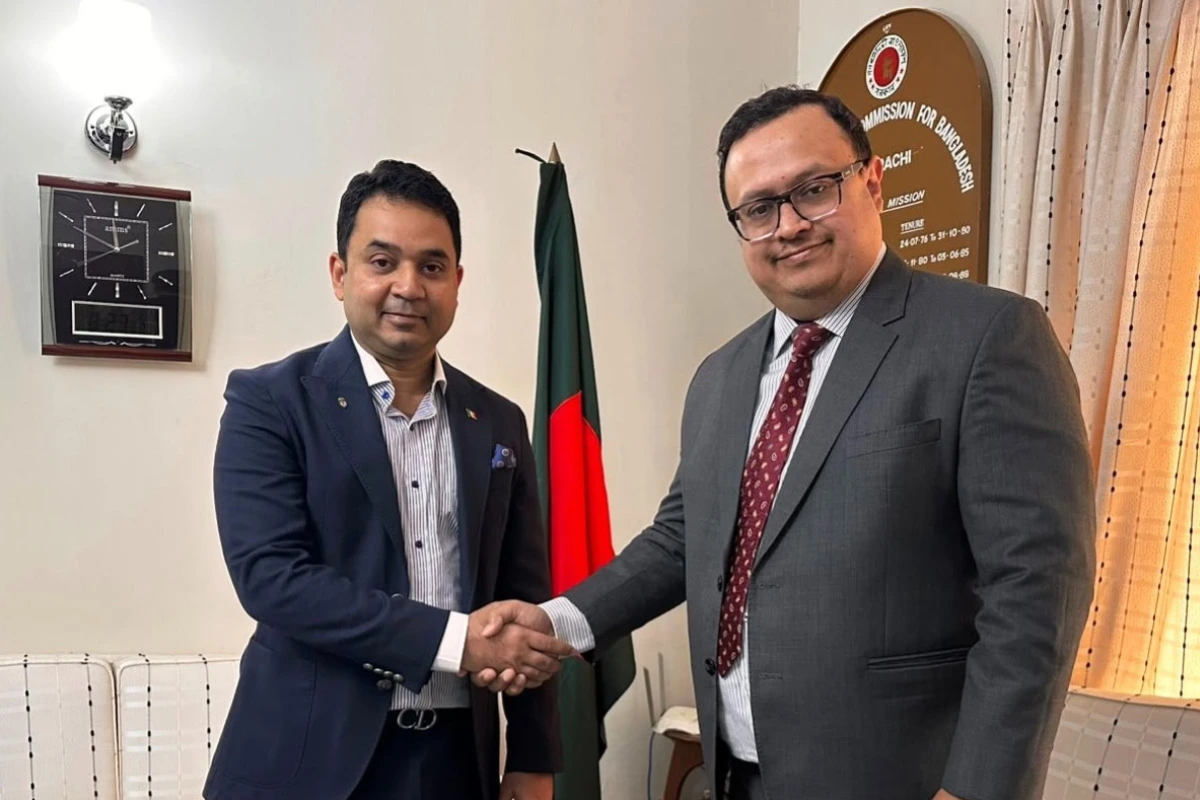 Hon. Consul Kashif Ali Meets Deputy High Commissioner of Bangladesh to Discuss Trade & Economic Ties